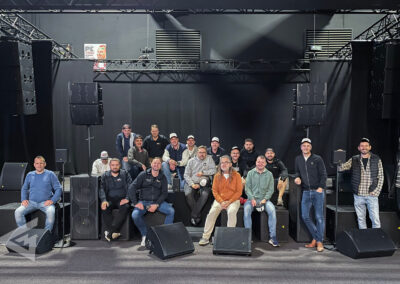 Presentation of MAG Audio product lines team