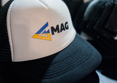 Presentation of MAG Audio product lines cap