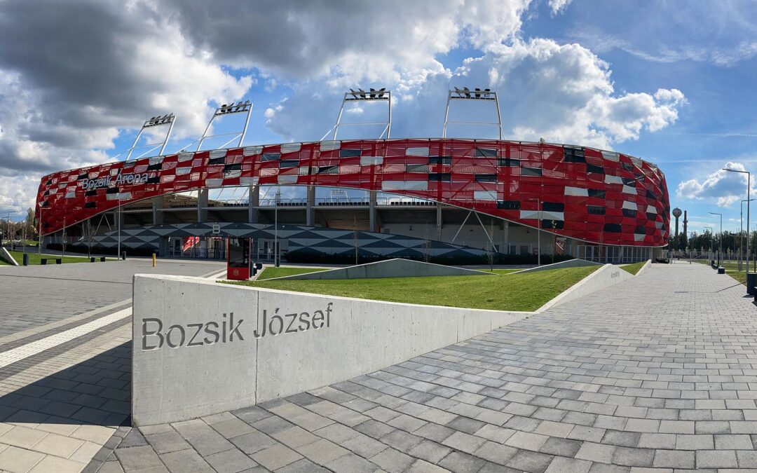 Mag Audio speakers are now at the Bozsik Arena in Budapest.