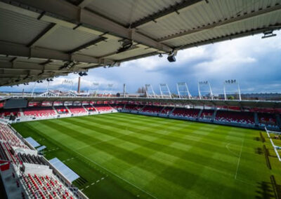 MAG Audio systems at the Hungarian stadium Bozsik Arena