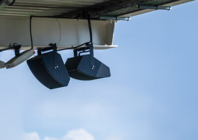MAG Audio systems at the Hungarian stadium Bozsik Arena
