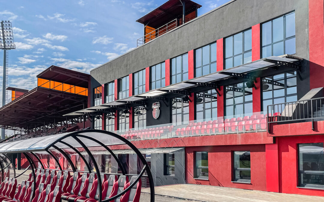 Reconstruction of the "Avangard" stadium in the city of Rivne
