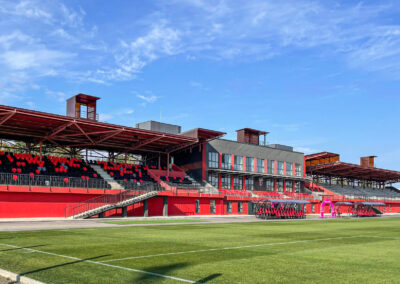 Reconstruction of the "Avangard" stadium in the city of Rivne