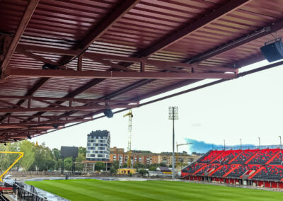 Reconstruction of the "Avangard" stadium in the city of Rivne
