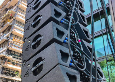 MAG Audio : ShowWasp 2023 line array