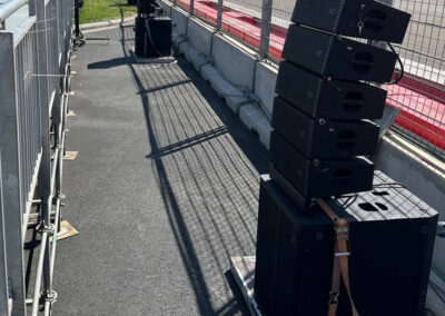 MAG Audio conquers Formula 1 in Baku WASP line array