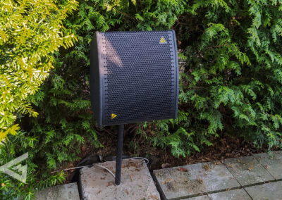 MAG Audio AIR – all-weather acoustics – installation in a country club.