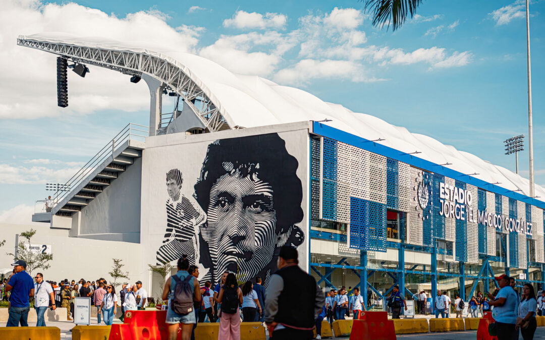 11 sports arenas of El Salvador