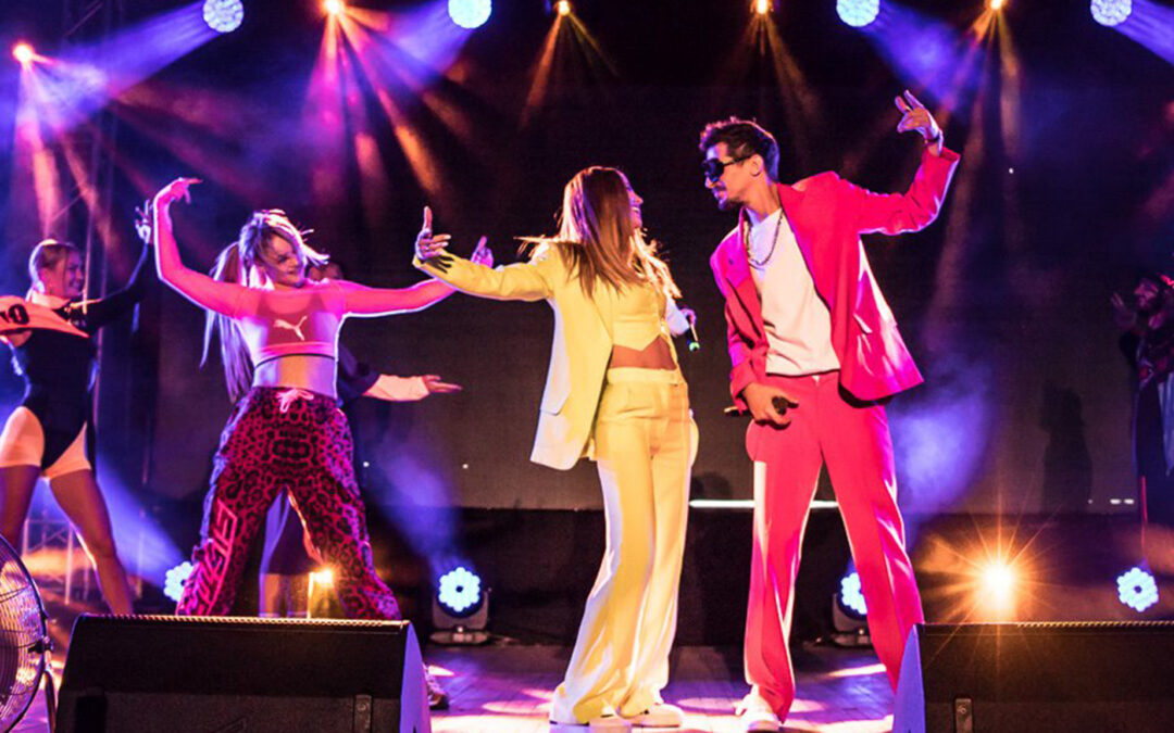 MAG on tour with Vremya i Steklo band