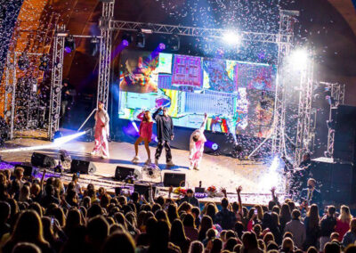 MAG on tour with Vremya i Steklo band