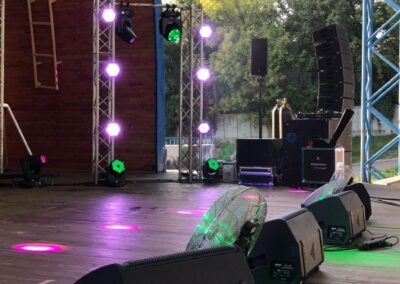 MAG on tour with Vremya i Steklo band