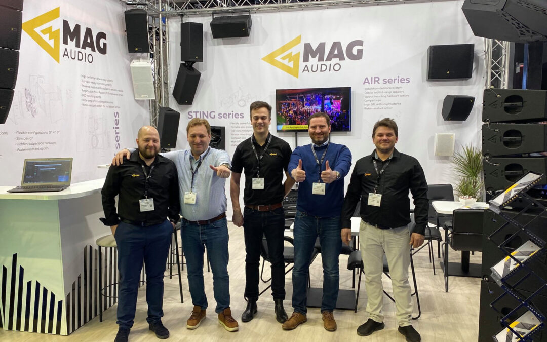 MAG Audio at the Biggest Integration Exhibition ISE 2020 in Amsterdam