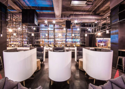 Fly line array in BUKA BAR