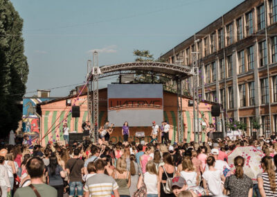 Two stages at Charity Weekend equipped with MAG Audio systems