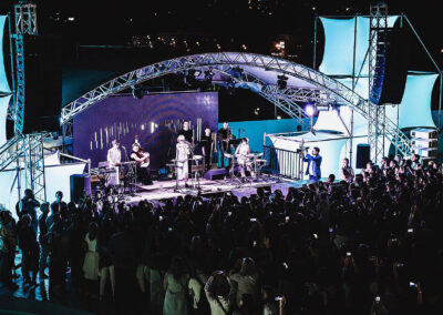 ONUKA performs with MAG Audio systems