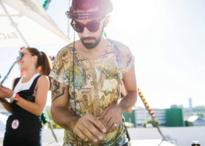 The acoustic systems MAG Audio in City Beach Club Kiev