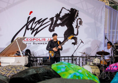 MAG Wasp line array at Leopolis Jazz Fest