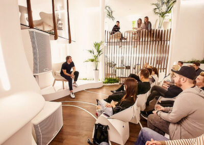 White N series in IQOS Space