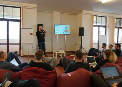 The hackathon for the Itera Ukraine company was held in the art hall D12