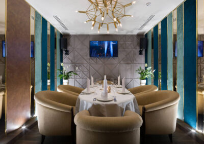 MAG Audio installation in "LEO" restaurant