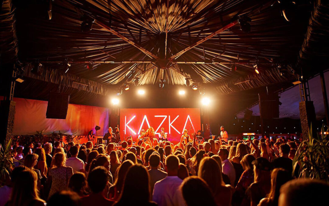 Fascinating and vivid KAZKA onstage at Dali Park
