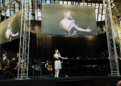 MAG Wasp for a symphony concert at the old tram depot