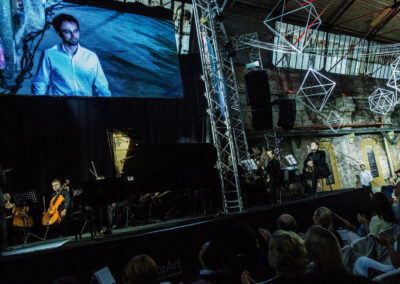 MAG Wasp for a symphony concert at the old tram depot