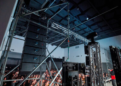 MAG Audio systems for 3 stages of Stud-X Fest