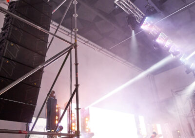 MAG Audio systems for 3 stages of Stud-X Fest
