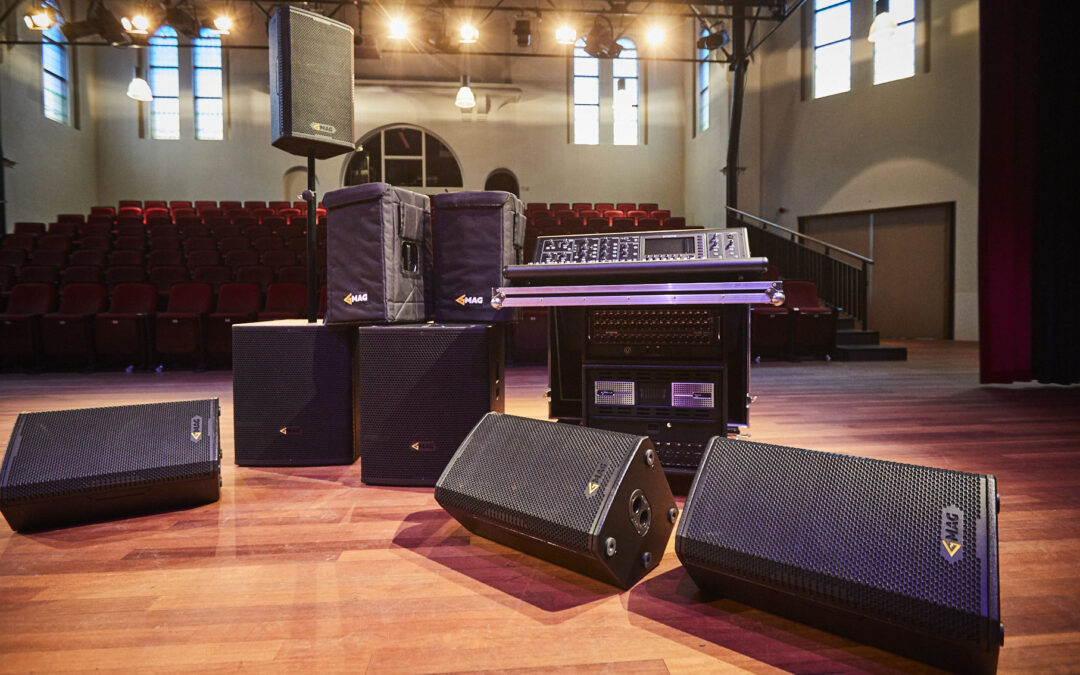 MAG Audio in the 100-year-old Theater Podium Zuidhaege