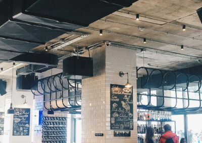 MAG Audio installation in Rebra BBQ, Bukovel resort