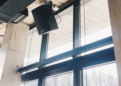 MAG Audio installation in Rebra BBQ, Bukovel resort