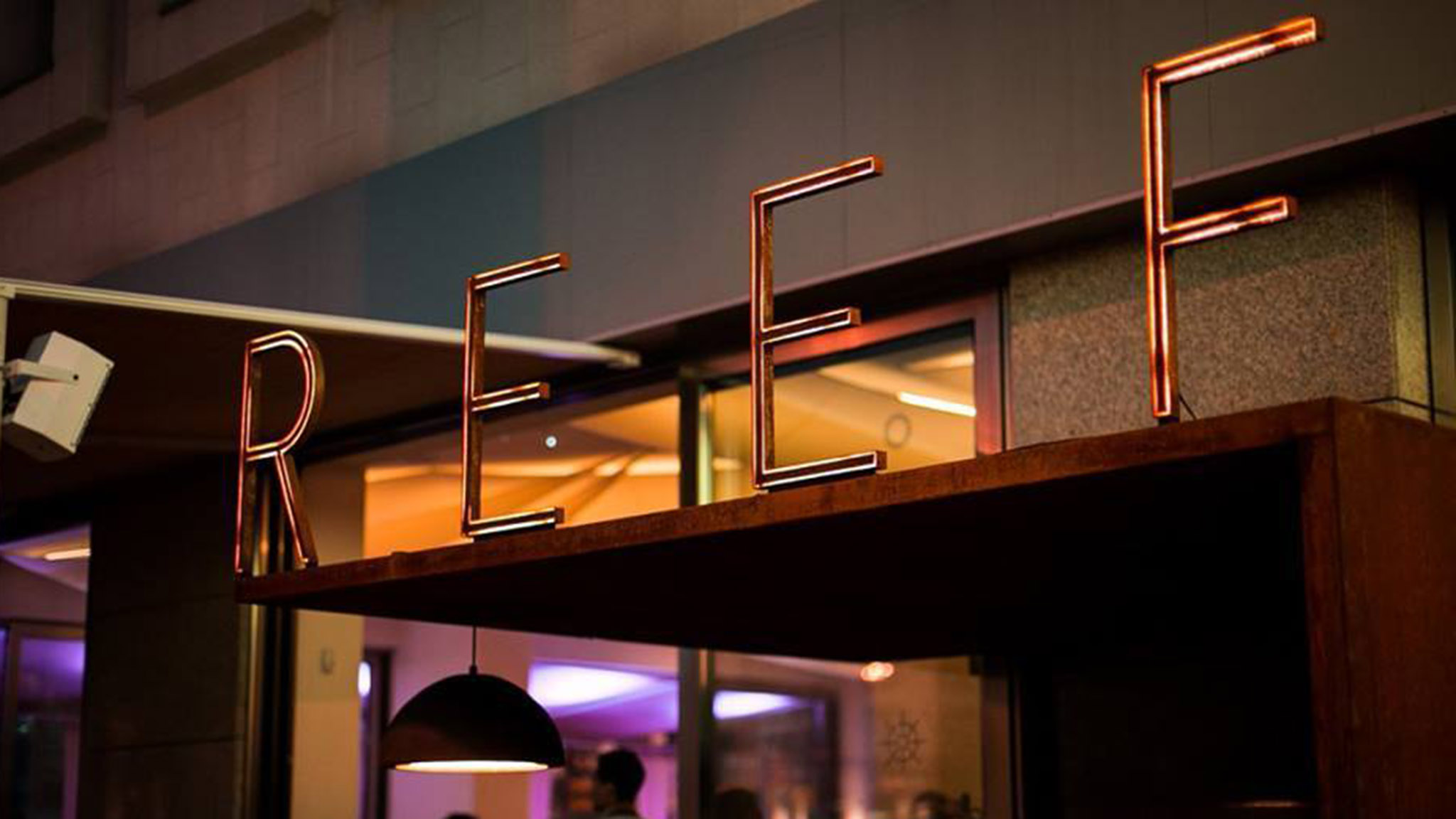 Beautiful sea restaurant R E E F Beautiful sea restaurant R E E F