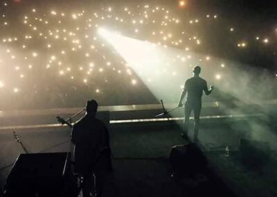 Focus monitors on concerts of the “SKAI” music band