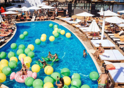 Mantra Beach Club beach complex in Odessa