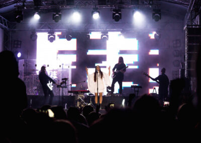 The concert season at VODA club with MAG Wave 10 line array and Powersoft