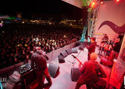 The Boombox - band performs with MAG-audio!