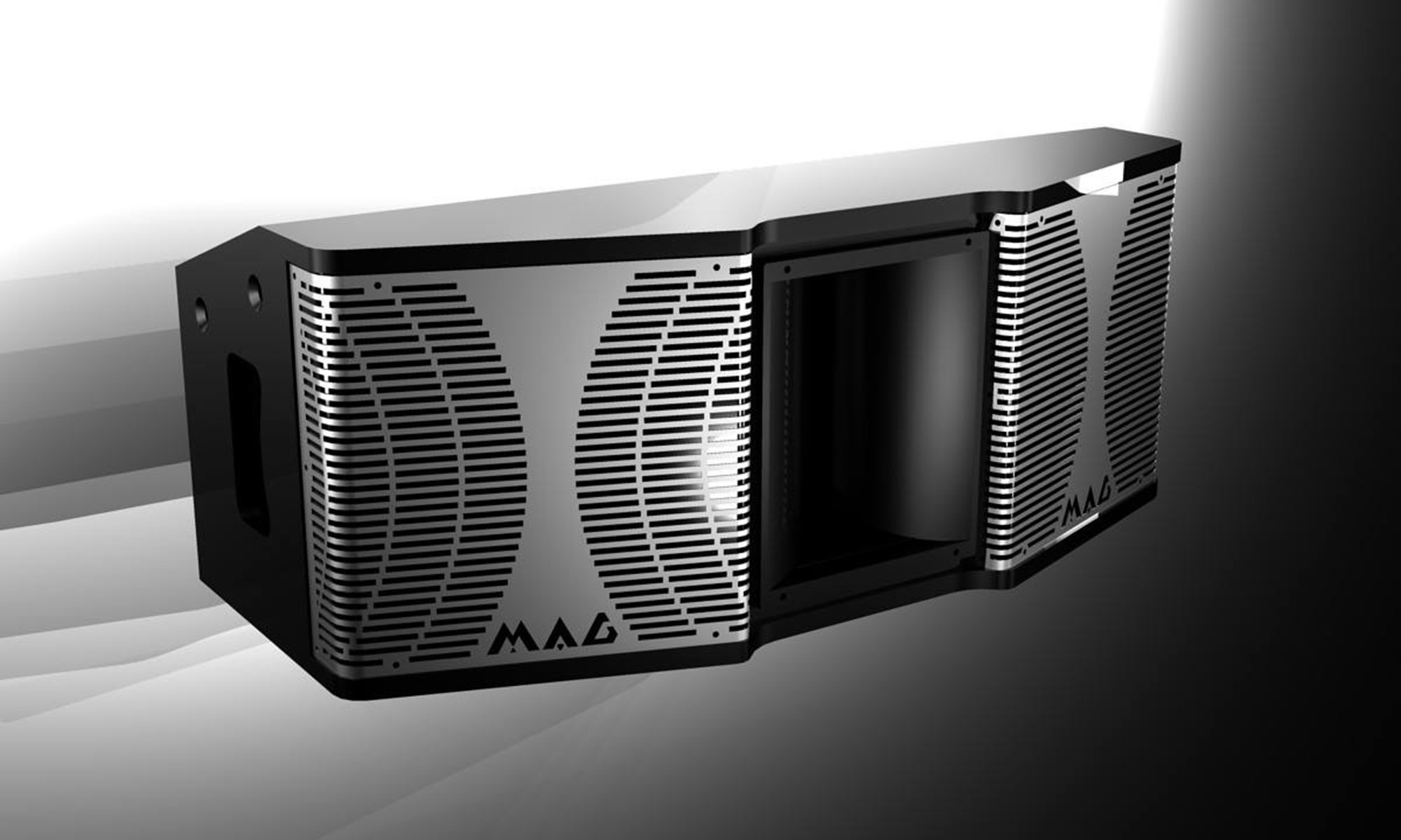 Check out the newest compact and powerful loudspeaker CLUB210 from MAG!