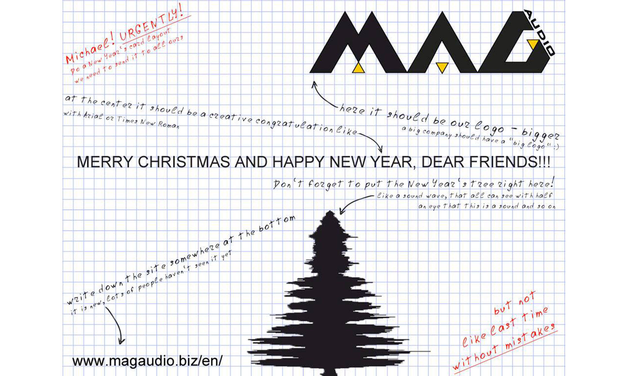 Merry Christmas and Happy New Year, Dear friends!
