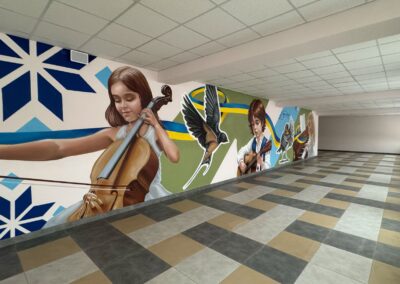 Chaiky’s New School Assembly Hall