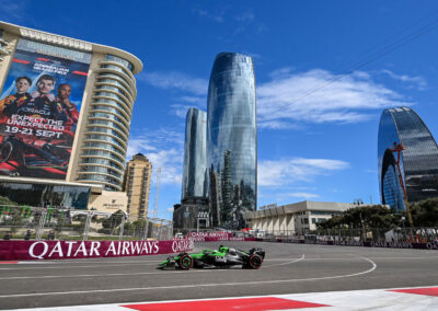 the FORMULA 1 GRAND PRIX in Baku