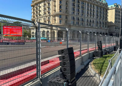 the FORMULA 1 GRAND PRIX in Baku