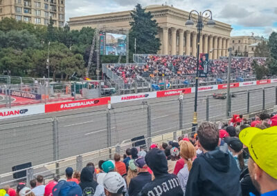 the FORMULA 1 GRAND PRIX in Baku