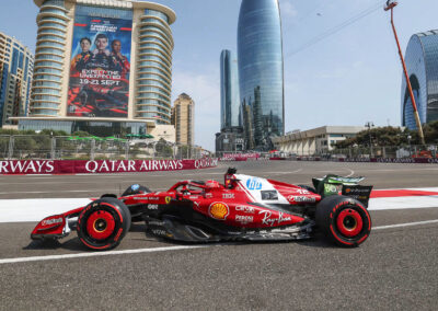 the FORMULA 1 GRAND PRIX in Baku